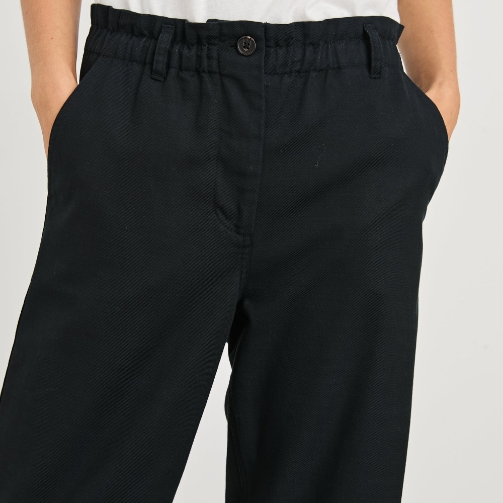 Rails Lira Pants Black Washed Size M Tencel Cotton Lightweight - Picture 2 of 16